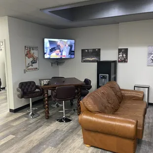 Member&apos;s Lounge area.