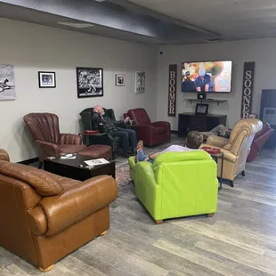 Member&apos;s Lounge area.