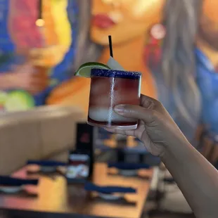 Margaritas made by Alexis