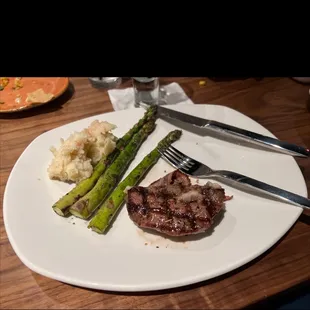 Half the baseball cut sirloin