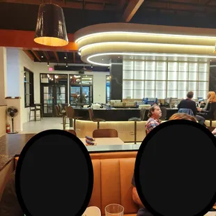 interior, sushi and sashimi