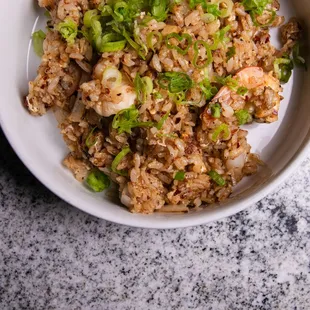 Shrimp fried rice