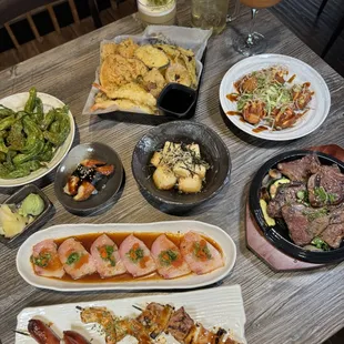 Izakaya dinner