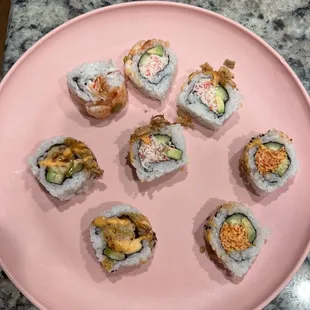 sushi and sashimi, sushi, sashimi, food