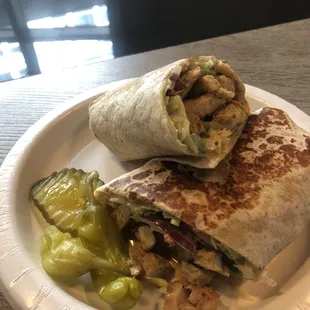 Chicken Shawerma Wrap