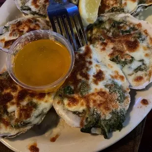 Oysters Rockefeller