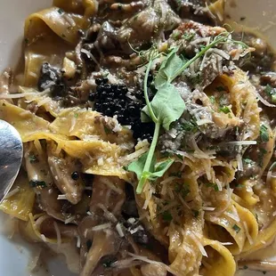 Black Truffle Caviar Pasta