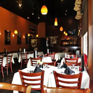 sushi and sashimi, interior