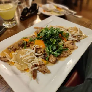 Duck ravioli