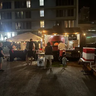 It's fun to watch your pizza getting ready.