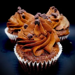 Triple Chocolate cupcake