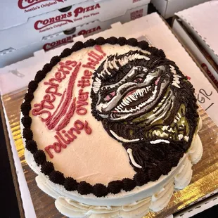 Wonderfully-decorated birthday cake!