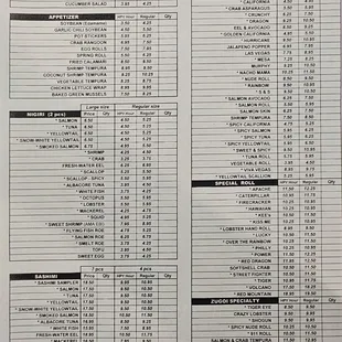 Menu part 7 as of 7/10/24