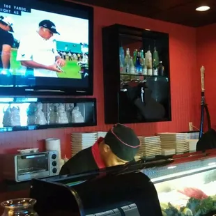 Sushi bar!