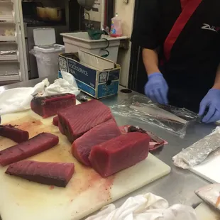 Fresh Tuna at Zuki!!! I love this place!
