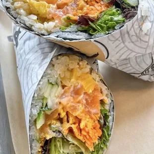 Atlantic Sushi Burrito |Instagram @restaurant_aholic