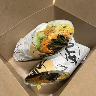 Sushi burrito
