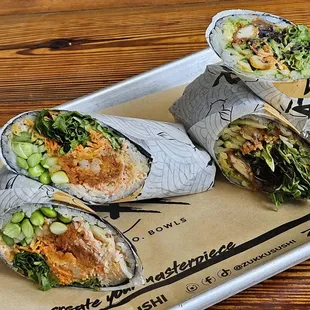 Sushi Burritos