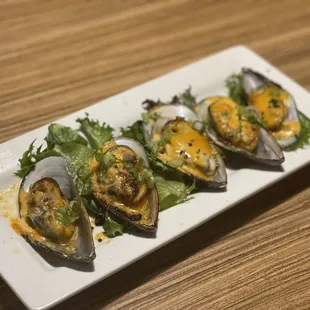 Baked Mussels