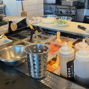 ingredients for your sushi or rice bowl