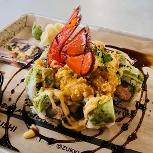 sushi and sashimi, food