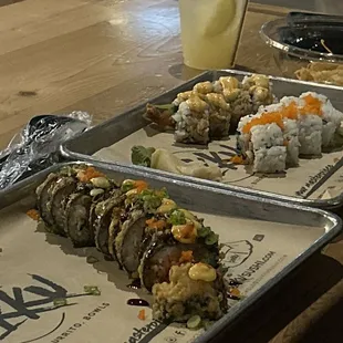 sashimi, sushi, food, sushi and sashimi