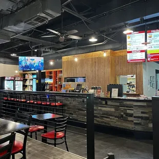 Order at the counter