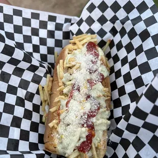 Venezuelan Hot Dog