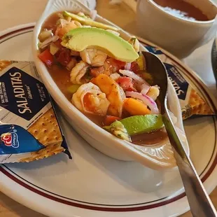 Shrimp ceviche