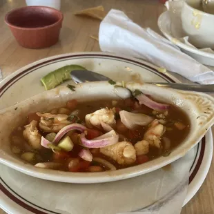 Half order of ceviche