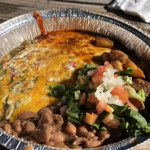 Huevos rancheros Christmas