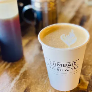 a cup of coffee