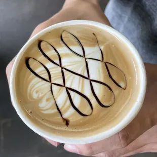 Dark Chocolate Latte