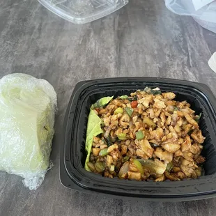 Chicken Lettuce Wraps
