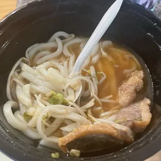 Crispy Duck Noodle Soup