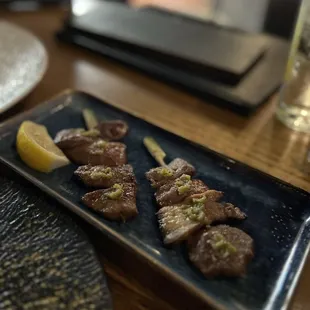 Beef Tongue Robata