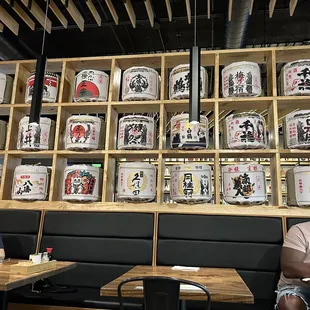 Restaurant decor
