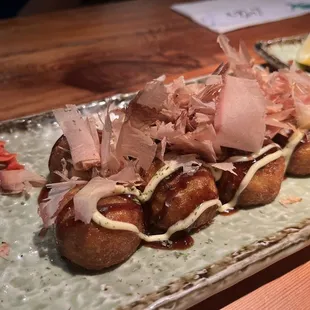 Takoyaki squid balls
