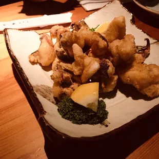 Fried Squid Legs
