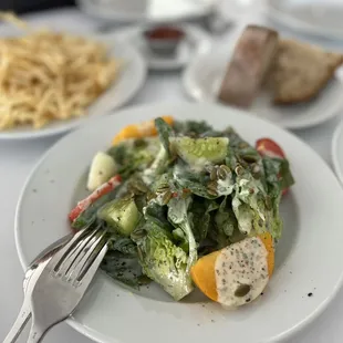 Little Gem lettuce salad