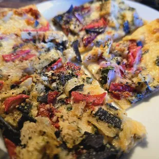 Southwest chicken pizza