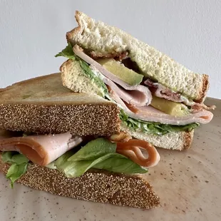 Turkey Bacon Avocado sandwich
