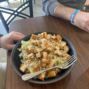 Crispy Chicken Salad