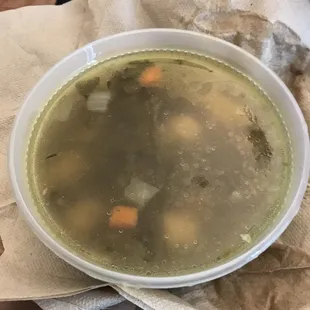Side of wedding soup to go