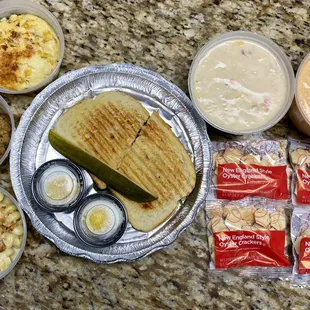 Soups, panini, and sides