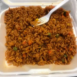 Jollof Rice ... I've had better