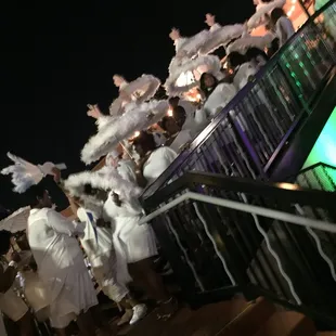 All white attire