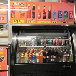 Cold sodas