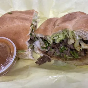 Carne asada torta