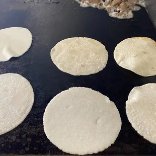 Tacos with fresh hand-made tortillas $3.50